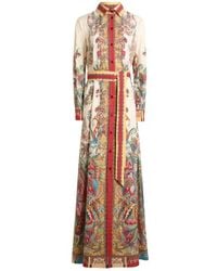 Etro - Long Shirt Dress - Lyst