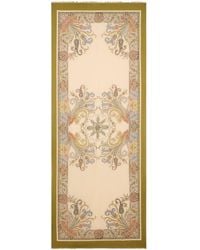 Etro - Cotton-Blend Jacquard Scarf With Floral Motif - Lyst