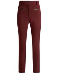 Etro - Slim-Fit Trousers With Zip - Lyst