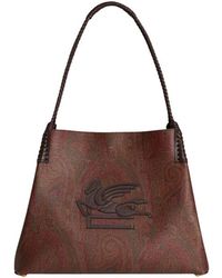 Etro - Paisley Jacquard Libra Tote - Lyst
