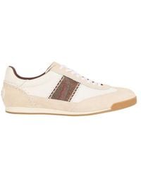 Etro - Leather Sneakers With Arnica Inserts - Lyst