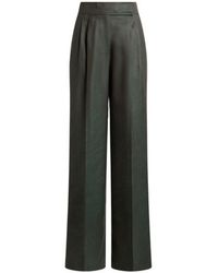 Etro - Wool Jacquard Trousers With Pleats And Paisley Motif - Lyst