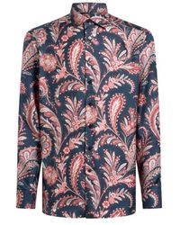 Etro - Silk Shirt With Paisley Print - Lyst