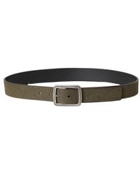 Etro - Reversible Leather Belt With Engraved Motif - Lyst