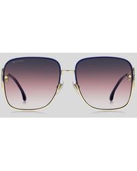 Etro - Metal Paisley Sunglasses - Lyst