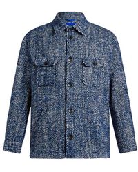 Etro - Wool- And Alpaca Wool-Blend Overshirt - Lyst