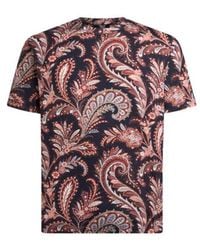 Etro - Floral Paisley T-Shirt - Lyst