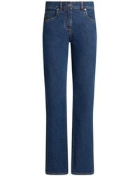 Etro - Jeans With Embroidered Rear - Lyst