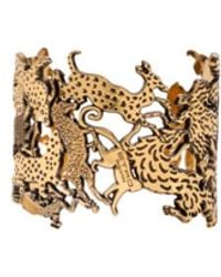 Etro - Cuff Bracelet With Animals - Lyst