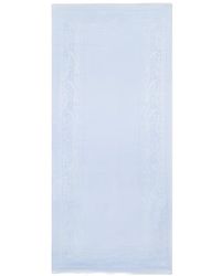 Etro - Wool And Silk Jacquard Scarf With Floral Paisley Motif - Lyst