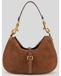 Etro - Medium Suede Pony Bag - Lyst