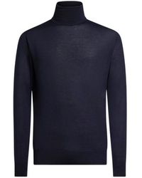 Etro - Cashmere And Silk Turtleneck Sweater - Lyst