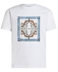 Etro - T-Shirt With Print - Lyst