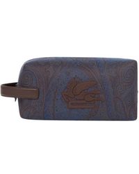 Etro - Essential Medium Jacquard Pouch - Lyst