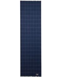 Etro - Wool And Cashmere Scarf With Check Motif - Lyst