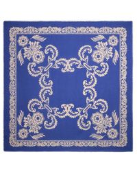 Etro - Scialle Con Motivo Floreale, Donna - Lyst