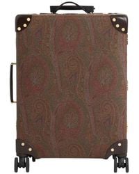 Etro - X Globe-Trotter Arnica And Leather Carry-On Case - Lyst