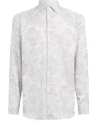 Etro - Cotton Jacquard Shirt - Lyst