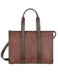 Etro - Kleine Handtasche Mit Arnicamuster, Damen - Lyst