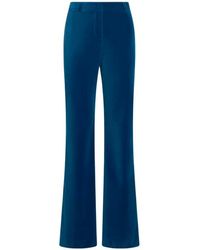Etro - Cotton Velvet Trousers - Lyst