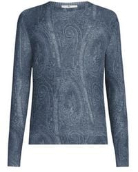 Etro - Paisley Sweater - Lyst