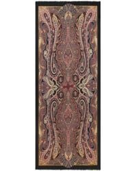 Etro - Multicoloured Cashmere Scarf - Lyst