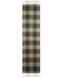 Etro - Wool And Cashmere Jacquard Scarf With Arnica And Check Motifs - Lyst