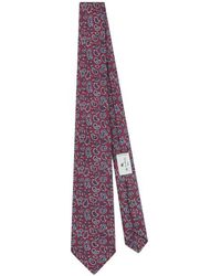 Etro - Silk Jacquard Tie With Micro Paisley Motif - Lyst