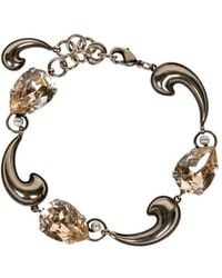 Etro - Bracelet With Mini Paisleys And Crystals - Lyst