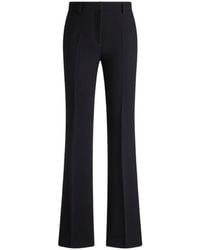Etro - Tailored Bootcut Wool Trousers - Lyst