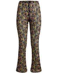 Etro - Straight-Leg Lace Trousers With Bead And Sequin Embroidery - Lyst