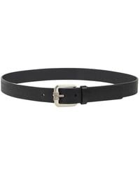 Etro - Leather Belt With Engraved Motif - Lyst