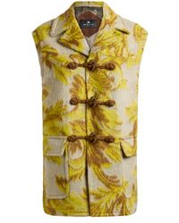 Etro - Weste Aus Einer Wollmischung Mit Jacquard-Muster, Damen, Größe - Lyst