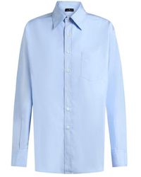 Etro - Chemise Avec Imprimé Au Dos, Femme, Taille - Lyst