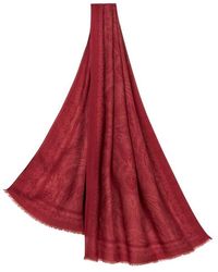 Etro - Schal Mit Ton-In-Ton-Muster, Herren - Lyst