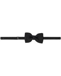 Etro - Cotton-Blend Jacquard Bow Tie With Paisley Motif - Lyst