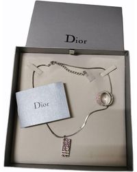 Etsy Christian Dior Trotter Necklace Ring - Metallic