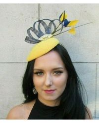 Feather Hat Fascinator 7407 