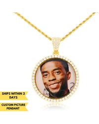 Etsy Customize Memory Pendant/photo Hip Hop Jewelry Gifts - Metallic