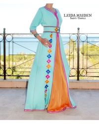 Maxi Caftan Etsy En Coloris Bleu Lyst Maxi Caftan Etsy En Coloris Bleu Lyst