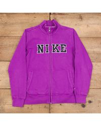 vintage nike sweatshirt purple