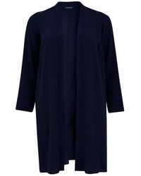 Evans Navy Blue Kimono