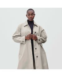 everlane mac coat olive