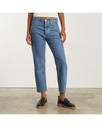 Everlane Denim Arc Jean in Dark Indigo 
