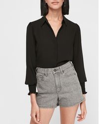 jean shorts express