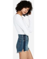 express jean shorts womens