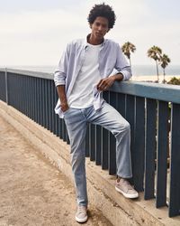 Express Denim Athletic Tapered Slim 