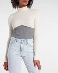 express sequin turtleneck