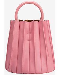Express - Melie Bianco Lily Recycled Faux Leather Top Handle Bag Pink - Lyst