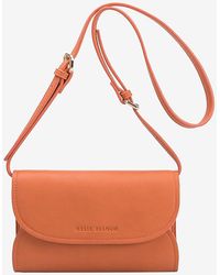 Express Melie Bianco Cleo Faux Leather Convertible Fanny Pack Orange